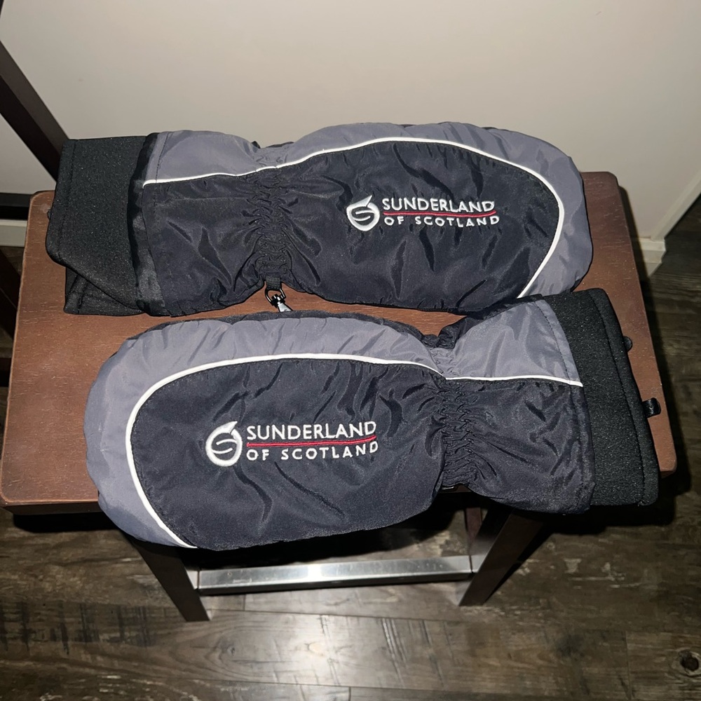 Sunderland Of Scotland Gloves Mittens Thermal Lined Golf Showerproof Water Cold